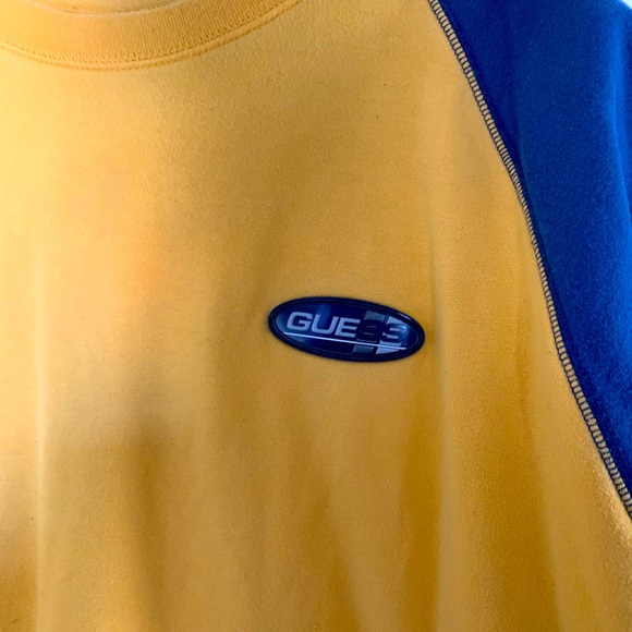 Vintage Guess Fleece Crew Neck Tee - Picture 3 of 4